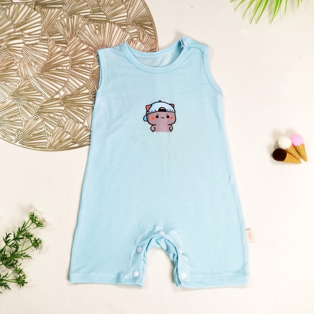 Bộ Sát Nách Cho Trẻ Sơ Sinh, Bé Trai Bé Gái 3 - 7 Ký - Ảnh 2