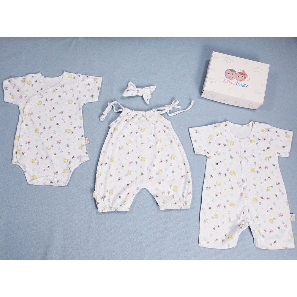 Set Qùa Tặng Bé Gái 3 Món Size 3 Ký Đến 8 Ký (Tặng Kèm Hộp) - Ảnh 2