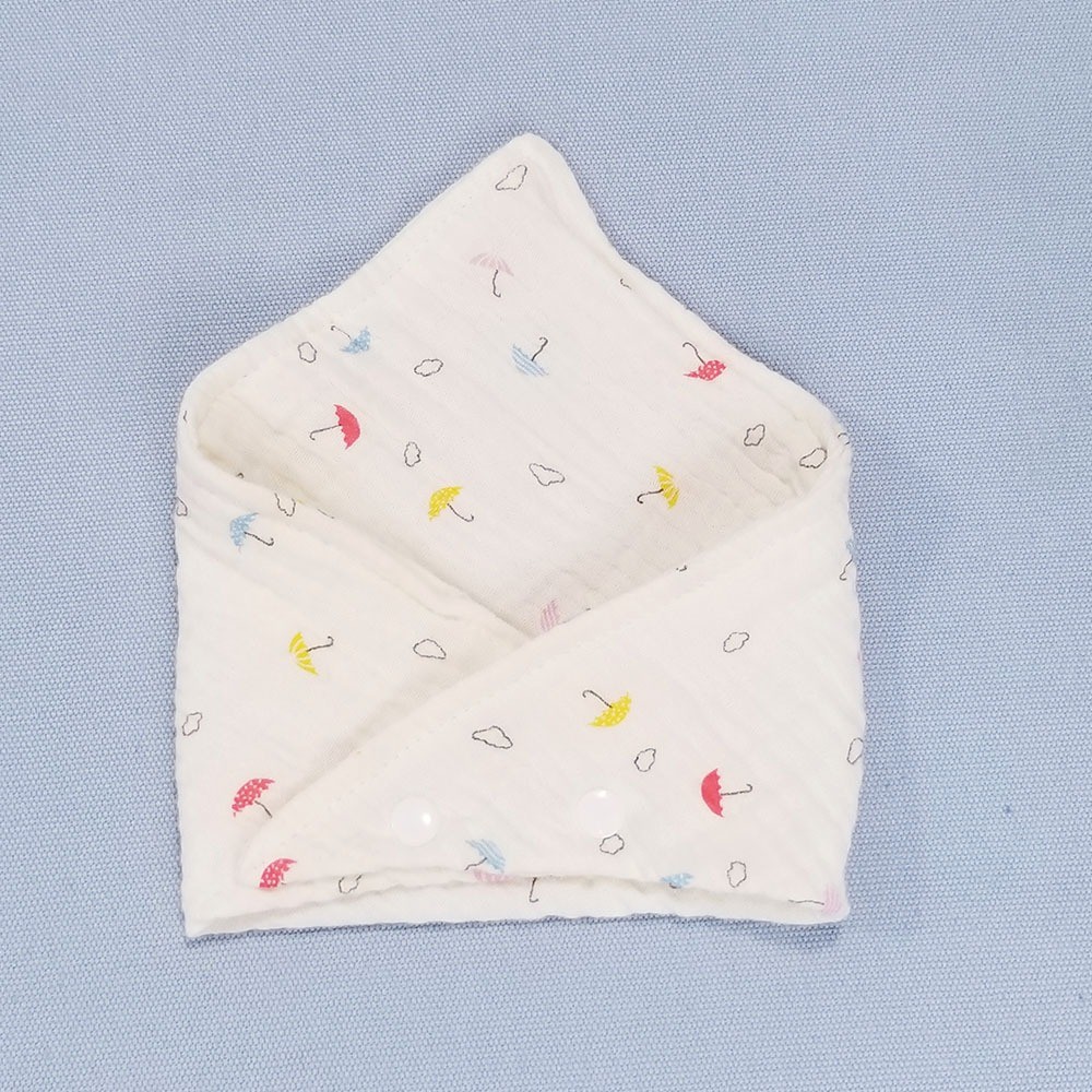 Yếm Ăn Dặm Vải Xô Muslin Cho Trẻ Sơ Sinh, Bé Trai Bé Gái - Ảnh 5