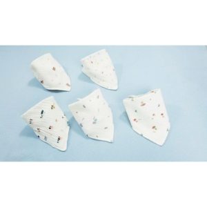 Yếm Ăn Dặm Vải Xô Muslin Cho Trẻ Sơ Sinh, Bé Trai Bé Gái