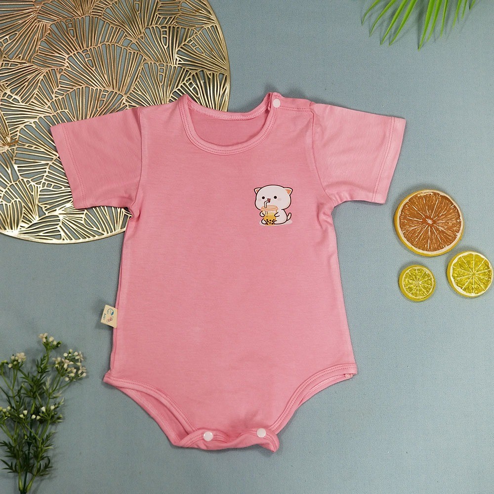ĐỒ BỘ LIỀN THÂN TAY NGẮN CHO BÉ SƠ SINH (3 - 10 KÝ) - Ảnh 6