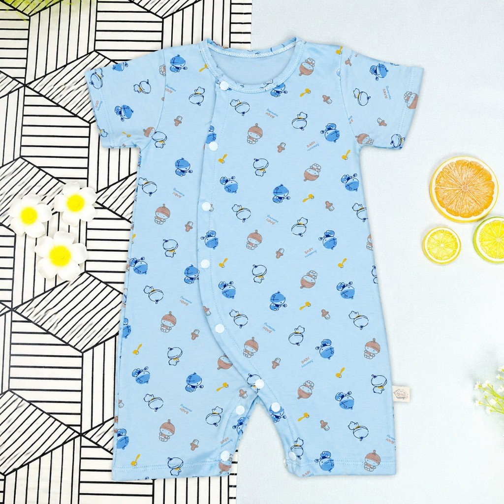 BODY ĐÙI CỘC TAY SỢI TRE NÚT CHÉO - SIHUBABY SHOP - Ảnh 3