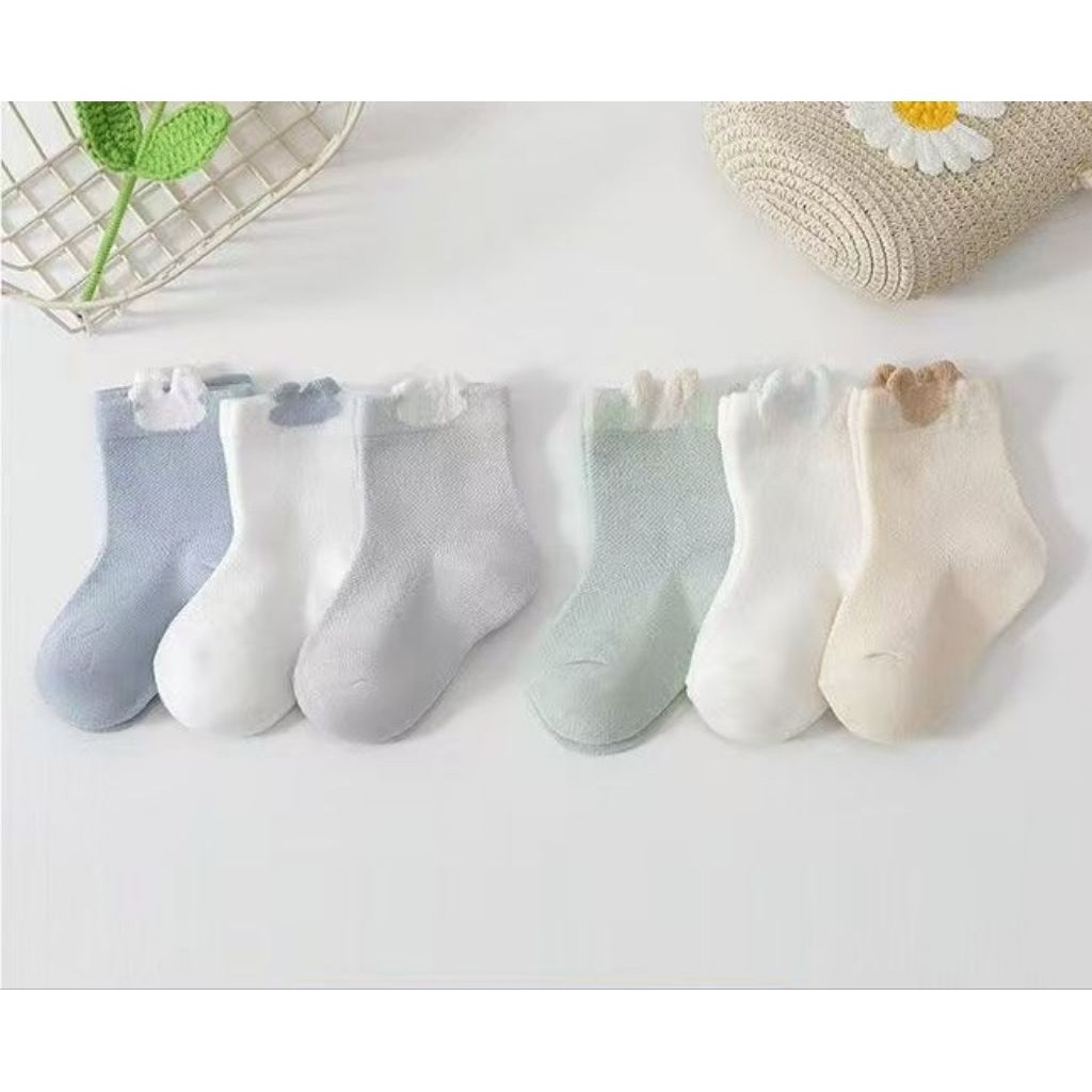TẤT SƠ SINH GIỮ ẤM CHO BÉ SIZE 0 - 12 THÁNG - Ảnh 5