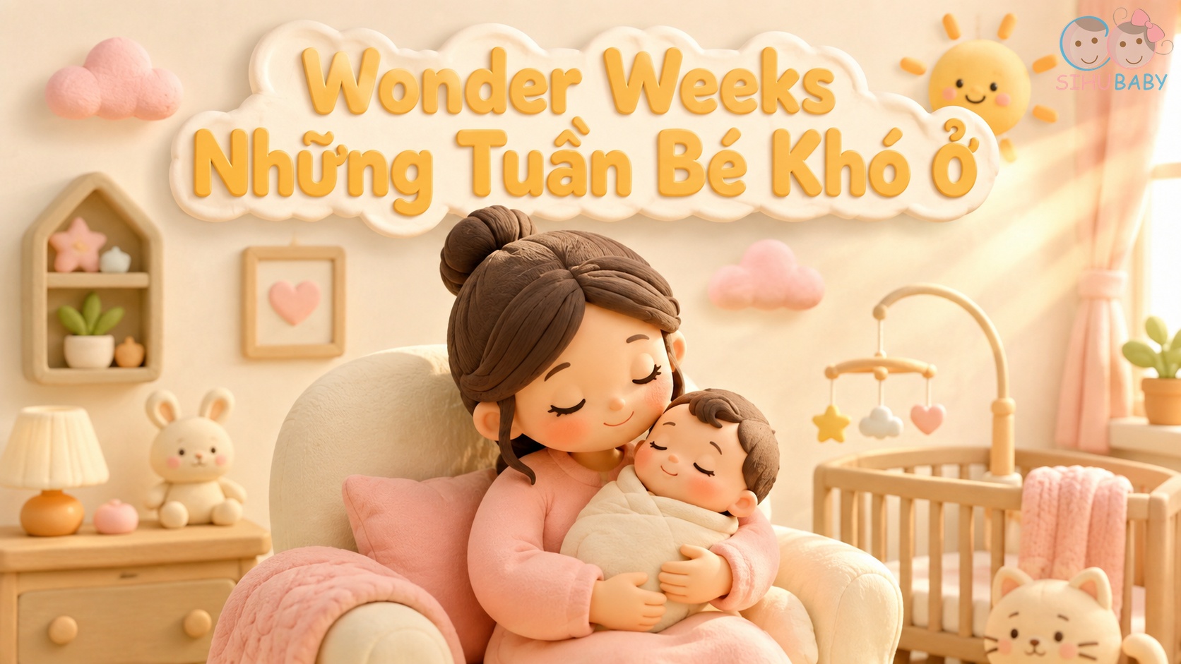 Wonder Weeks Những Tuần Bé Khó Ở: Cột Mốc Phát Triển Của Bé